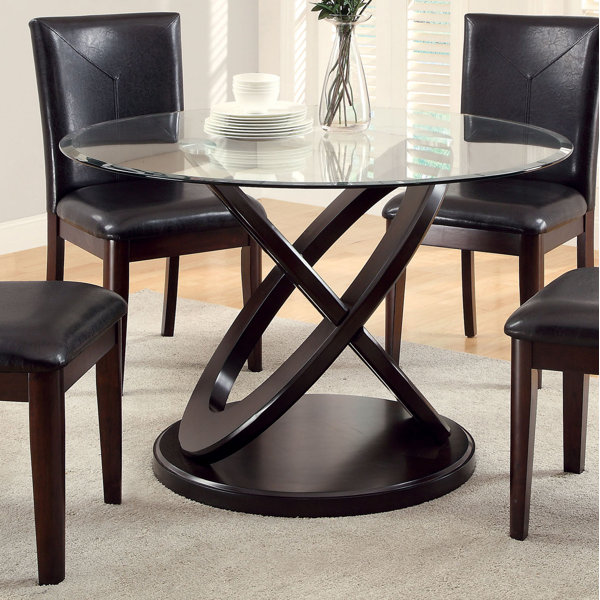 Ivy Bronx 48'' Pedestal Dining Table & Reviews Wayfair